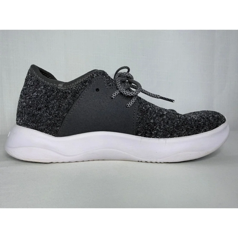Vessi Everyday Waterproof Sneakers Women's 9 Gray‎ Knit Lace Up Comfort Shoes
